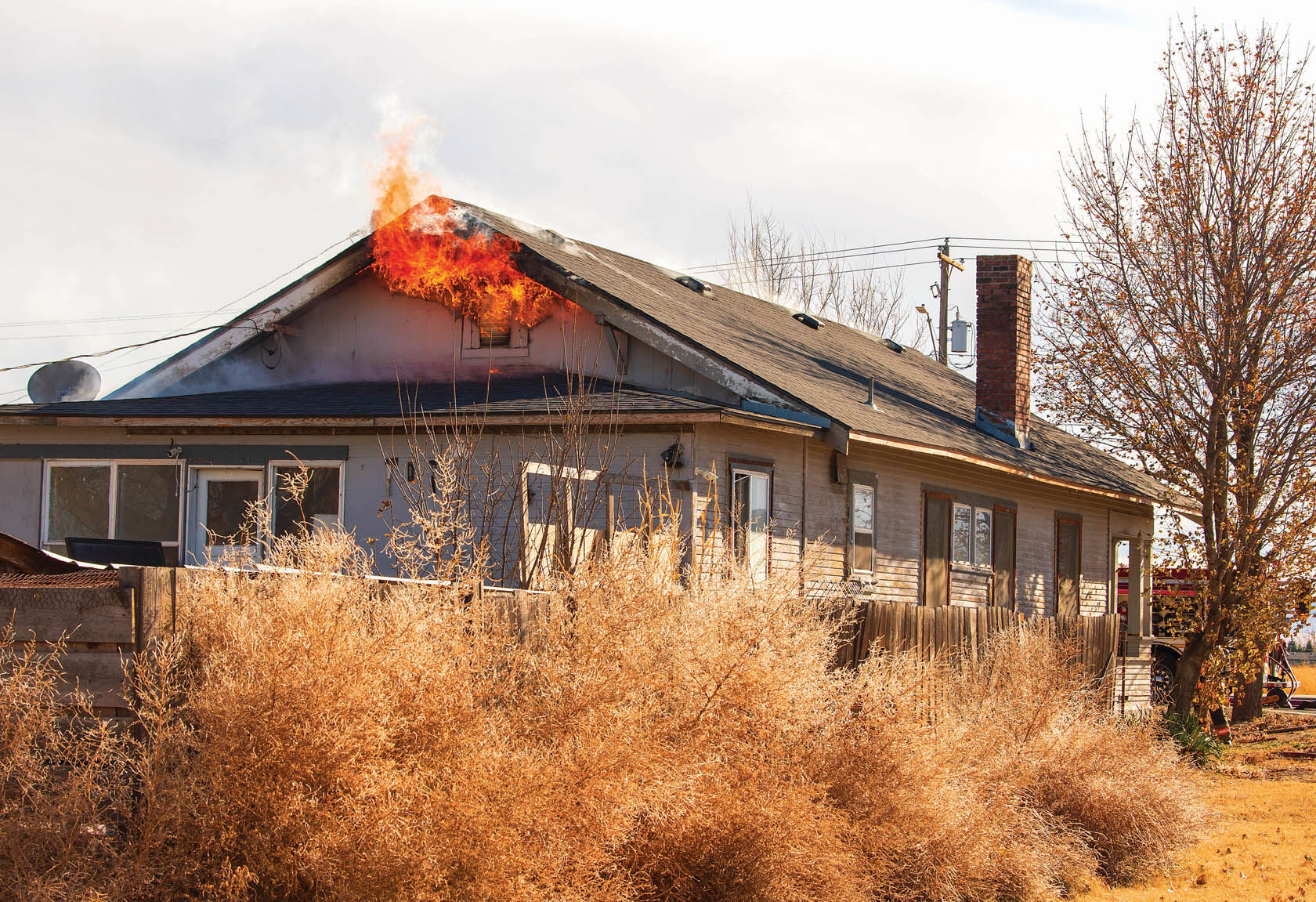 RESIDENTIAL HOME FIRE
